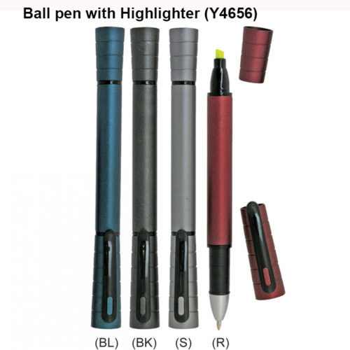 Ballpen with Highlighter (Y4656)