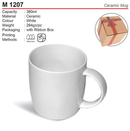 Round Ceramic Mug (M1207)