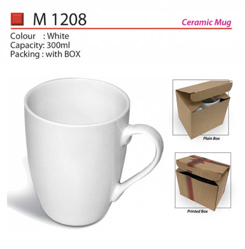 Budget ceramic mug M1208