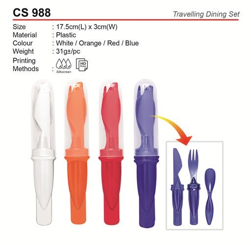 Budget Travel Cutlery set (CS988)