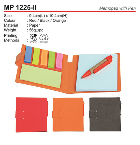 Eco memopad with Pen (MP1225-II)