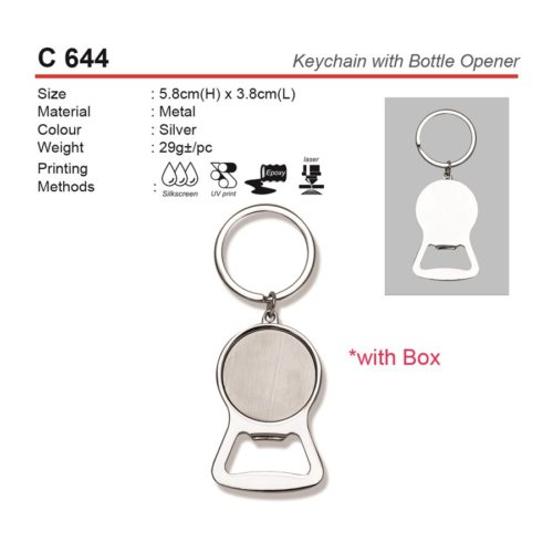 Keychain with Bottle Opener (C644)
