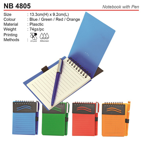 Notepad with Pen (NB4805)