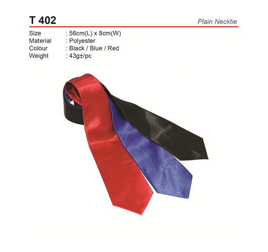 Ready Made Plain Necktie (T402)
