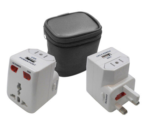 Travel Adapter with USB (TA88)
