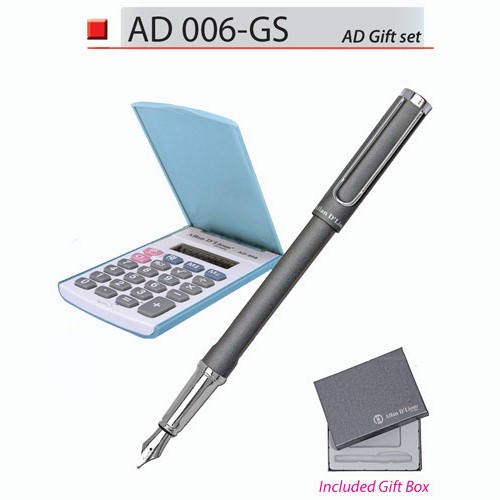 Calculator with Pen Set (AD006-GS)