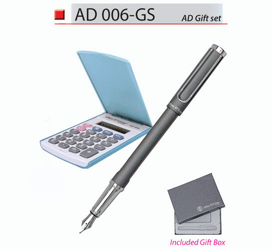 Calculator with Pen Set (AD006-GS)