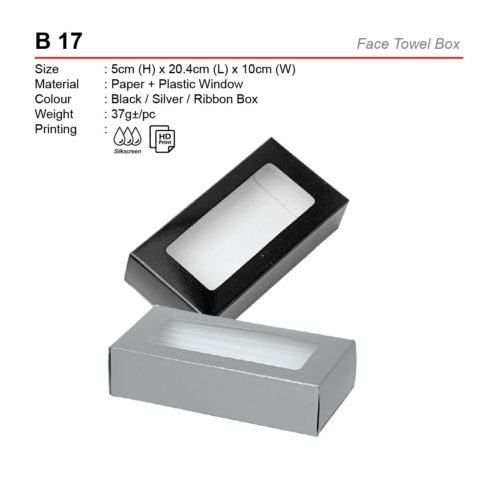 face towel box B17