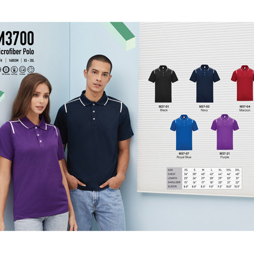 Microfiber Collar Shirt (M3700)