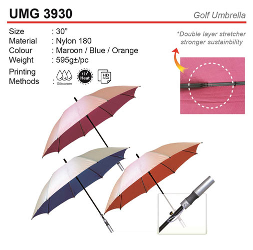 30 inch Golf Umbrella (UMG3930)