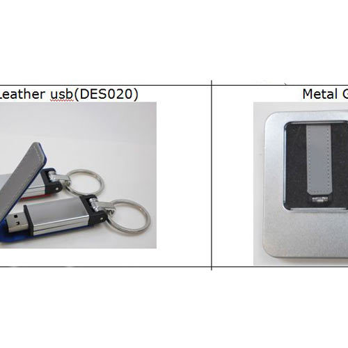 pu leather thumb drive