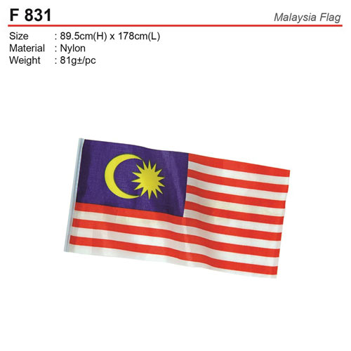 Standard Malaysia Flag (F831)