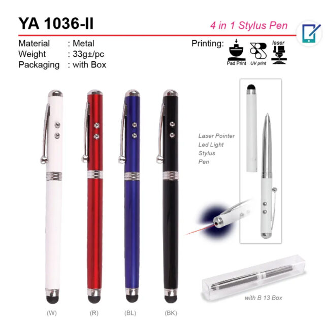 4 in 1 stylus pen YA1036-II