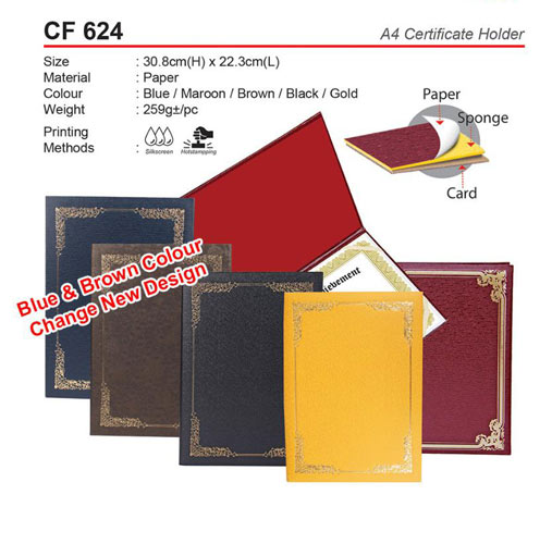 A4 Certificate Holder (CF624)