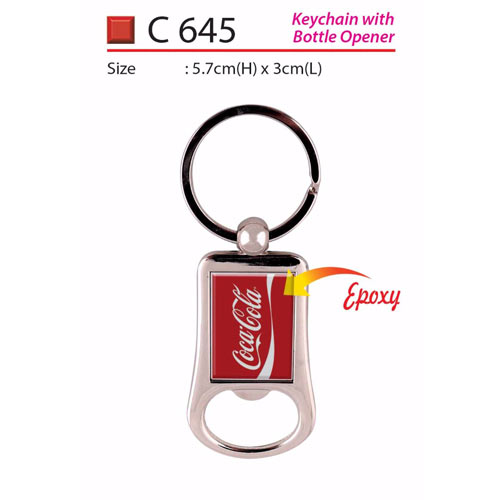 Keychain with Bottle Opener (C645)