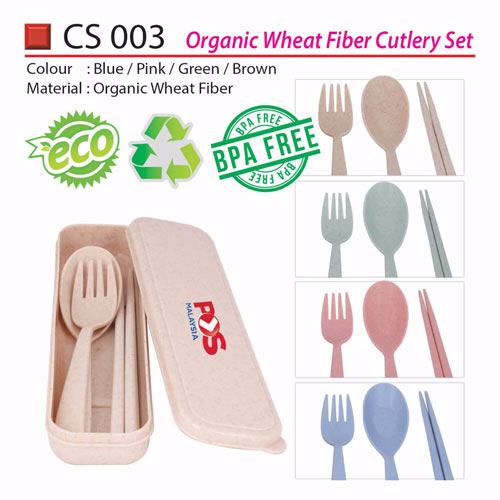 Eco Fiber Cutlery Set (CS003)