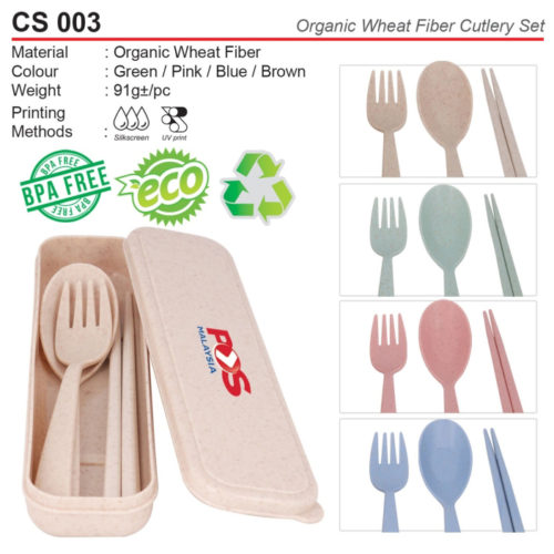 Eco Fiber Cutlery Set (CS003)