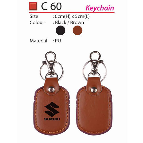 PU Leather Keychain (C60)