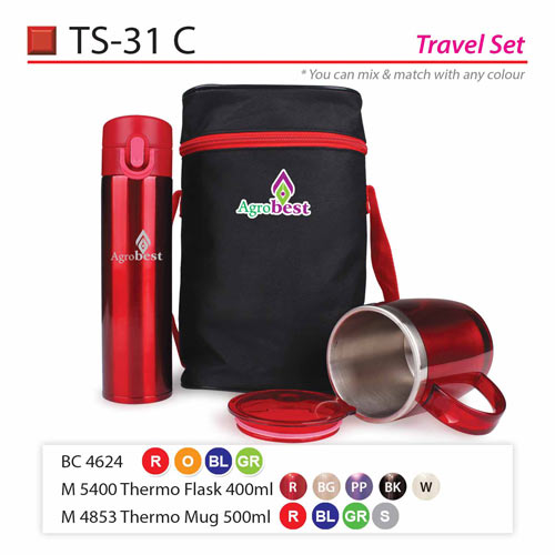 Travelling Thermo flask Set (TS-31C)