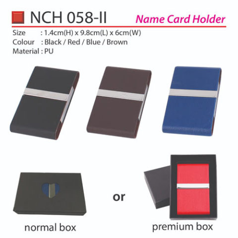 Name Card Holders Premium Gift Supplier Budget Pu Name Card Holder Nch058 Ii
