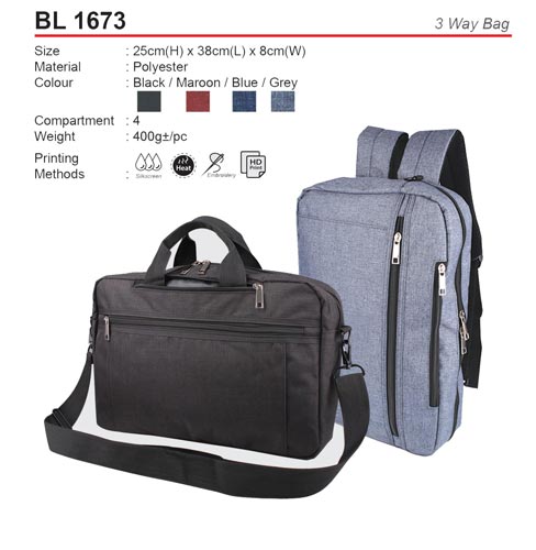 3 way bag (BL1673)