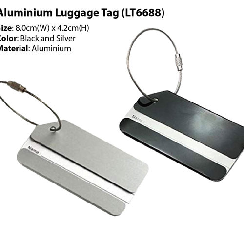 Metal Luggage Tag (LT6688)