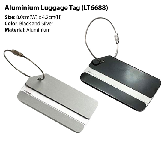 Metal Luggage Tag (LT6688)