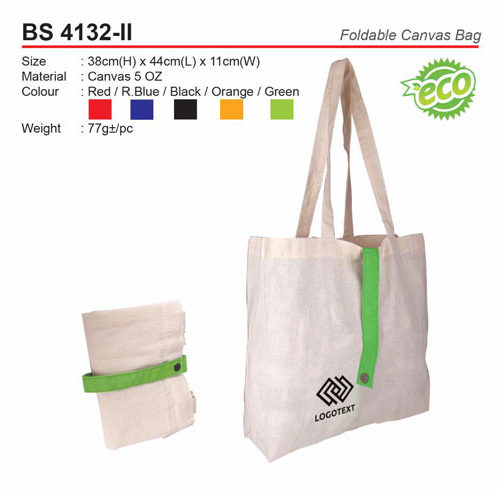 Foldable Canvas Bag (BS4132-II)