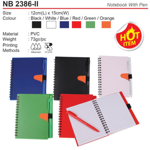 Notebook with pen (NB2386-II)