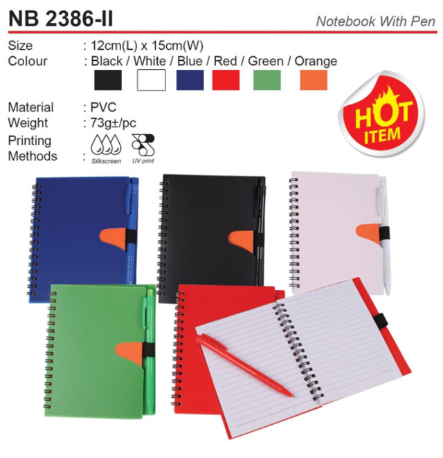 Notebook with pen (NB2386-II)