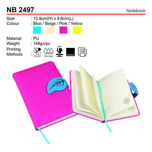 Fancy PU Notebook (NB2497)