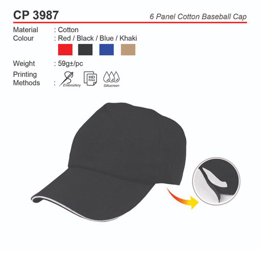 Budget Baseball Cap (CP3987)