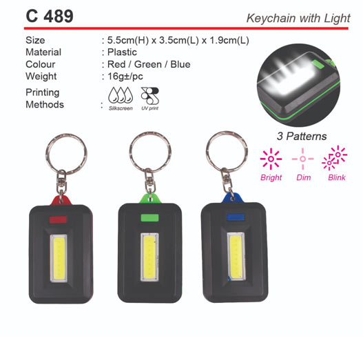 Keychain with Light (C489)