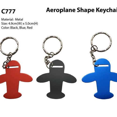 Aeroplane Shape Keychain (C777)