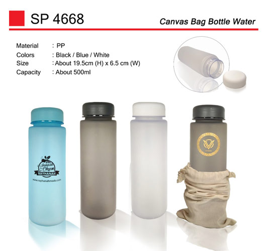 Canvas Bag Water Bottle (SP4668)