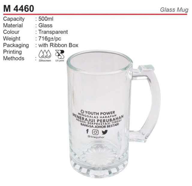 Glass Mug (M4460)