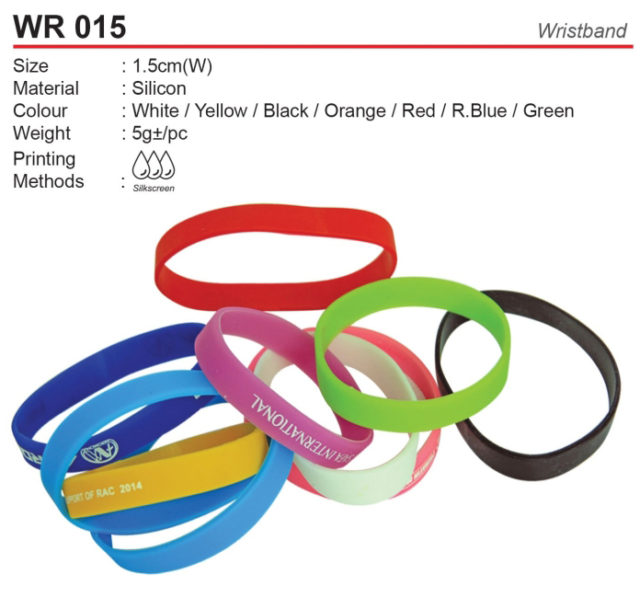 1.5cm Wristband (WR015)