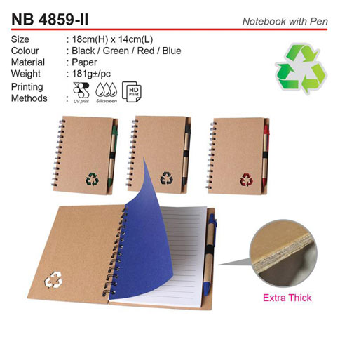 Notebook with pen (NB4859-II)