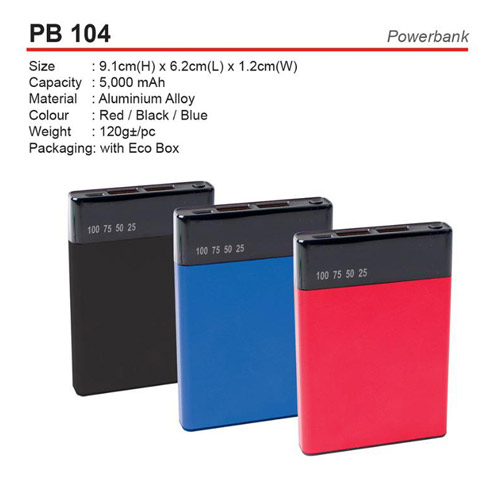 PowerBank with display (PB104)