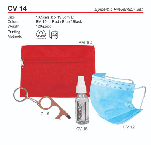Covid 19 Prevention Kit (CV14) Premium Gift Supplier