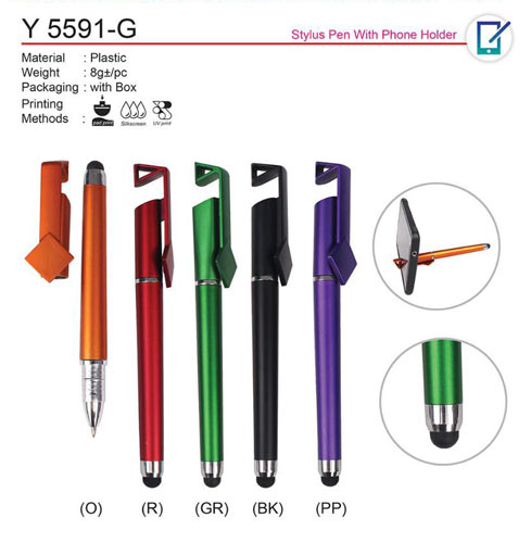 Stylus Pen with Phone Holder (Y5591-G)