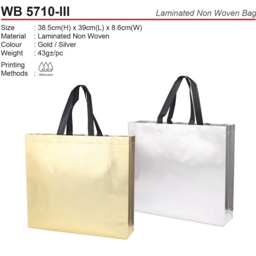 Laminated Non woven bag (WB5710-III)
