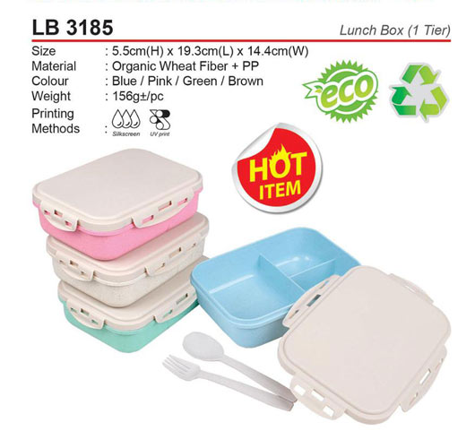 Organic Wheat Lunch Box (LB3185)