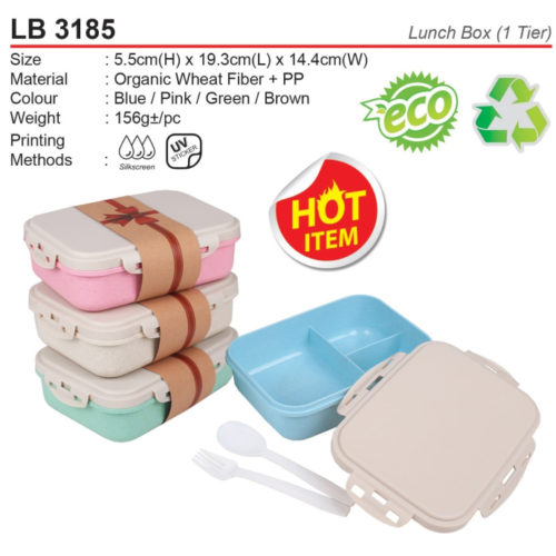 Organic Wheat Lunch Box (LB3185)