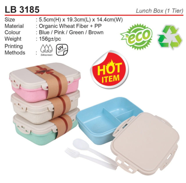 Organic Wheat Lunch Box (LB3185)