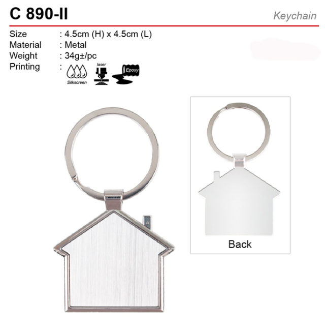 House Shape Keychain (C890-II)