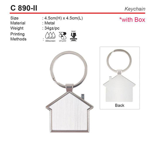 House Shape Keychain (C890-II)