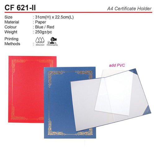 A4 Certificate Holder (CF621-II)