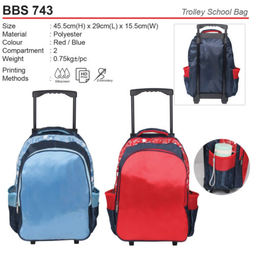 Trolley School Bag (BBS743)