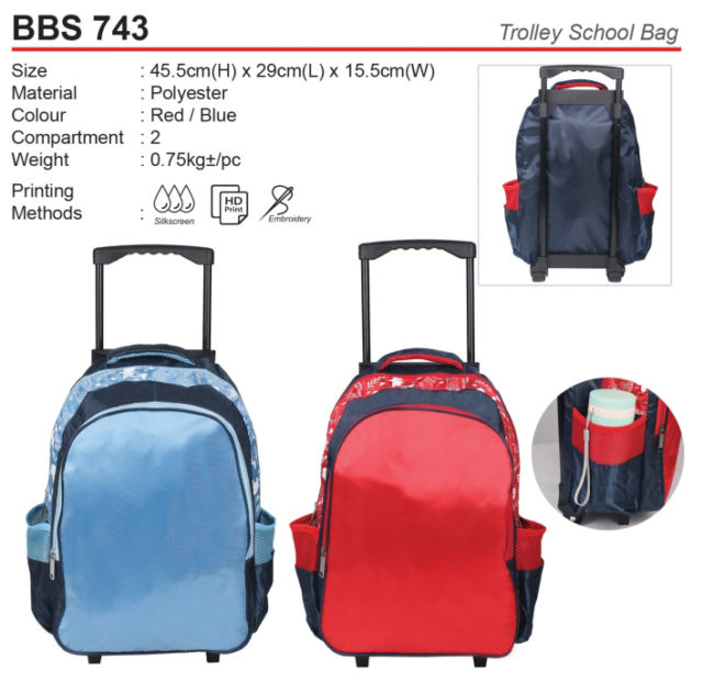 Trolley School Bag (BBS743)